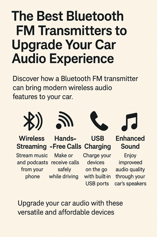 The Best Bluetooth FM Transmitters to Upgrade Your Car Audio Experience