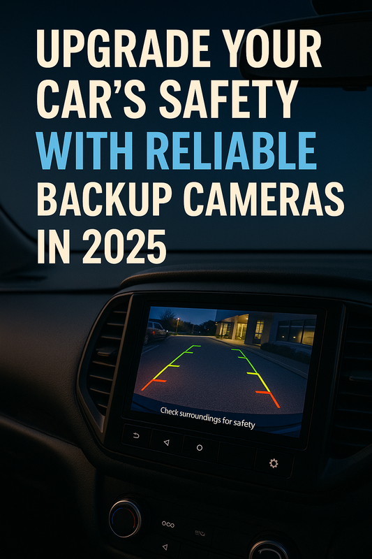 Upgrade Your Car’s Safety with Reliable Backup Cameras in 2025