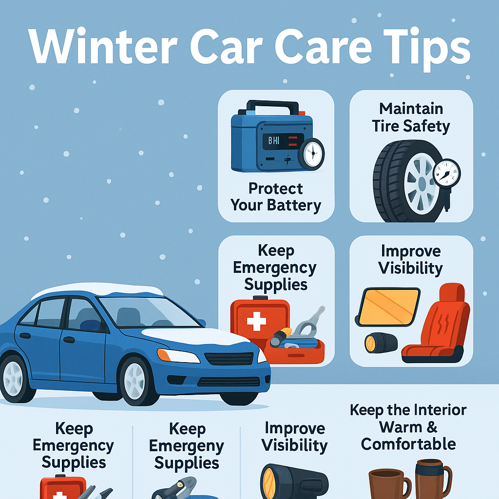 Winter Car Care Tips: Keep Your Vehicle Safe & Reliable in Cold Weather