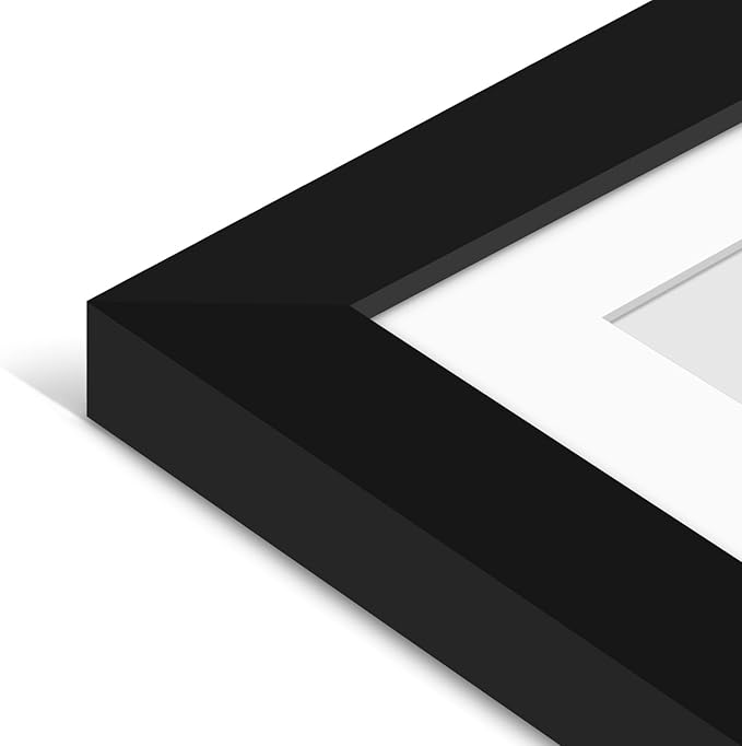 Americanflat Picture Frame, Black