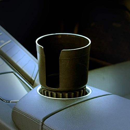 Cup Keeper Plus-2 PK W/Beverage Bands Car Cup Holder Adapter Expands to Hold Larger Beverage Containers up to 3.7" Diameter/Fits 32 oz Flasks & Water Bottles