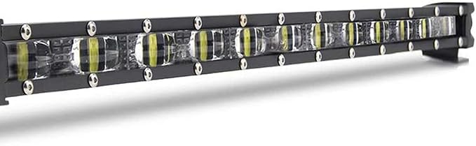 AngelMa Ultra Slim 150w 32" Single Row Led Light Bar - Off Road Spot Beam Polaris RZR UTV 4WD 4X4 Truck Tractor Raptor Bumper Rock Fog Lights