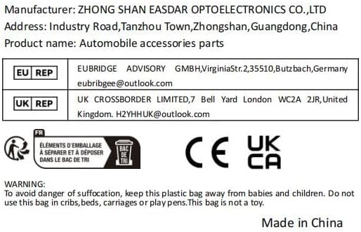 Red BAU15S PY21W LED Bulbs Canbus Error Free For Reversing Brake Lights,BAU15S Led For Center Brake,PY21W Bulb For Rear Tail Lights Fog Lights 2000Lm 21W(2 PCS)