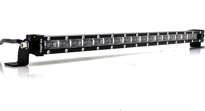 Ultra Slim Led Light Bar 44" inch 210W Single Row Driving Light LEDs 6D Lens Cup Off Road Lights for Car SUV 4wd ATV Ute Truck Boat Car Pickup Tractor Van Wagon UTB Buggy Fog Lights 12V