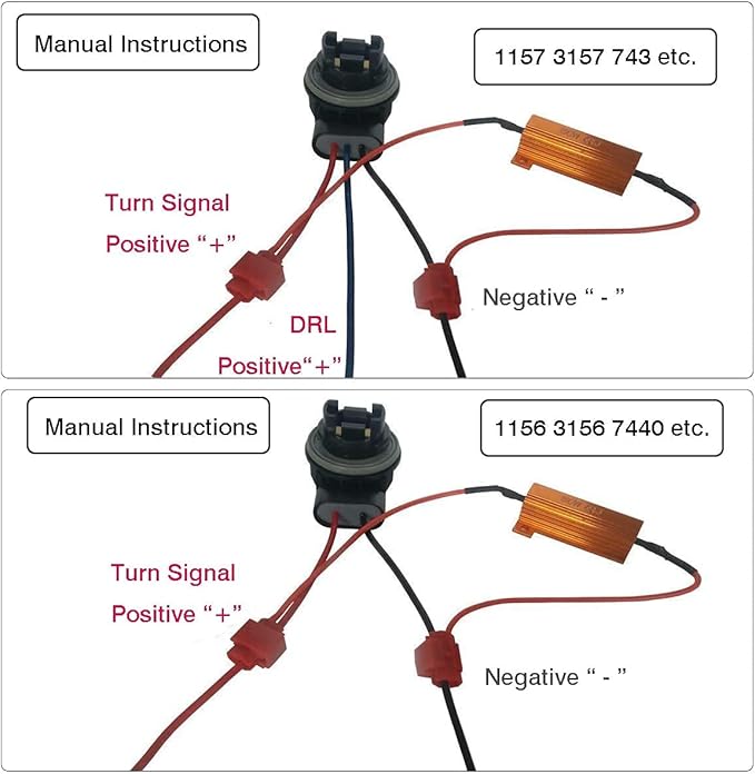 1157 Front Sequential LED Turn Signal, 2 Inch Bullet 12V Motorcycle Blinker Lights for Harley Street Glide, Dyna, Road King, Sportster 1200, Iron 883