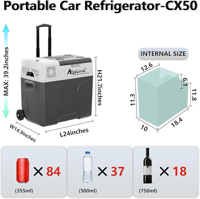Alpicool Portable Refrigerator