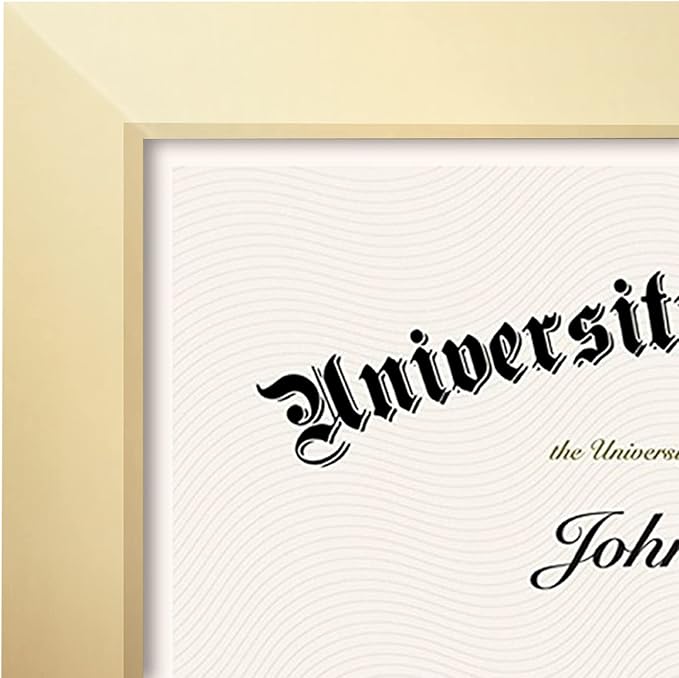 Americanflat Picture Frame, Gold