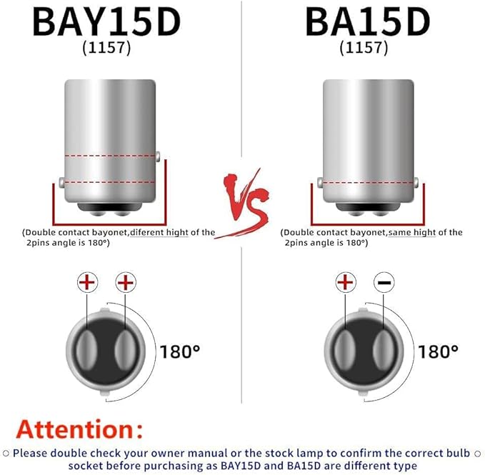 YM E-Bright Blue 1157 Led Bulb, 1016 1034 7528 BAY15D Base 18 SMD 5050 LED Replacement Bulb For RV SUV MPV Car Brake Light Backup Lamps DC 12V (Pack of 4)