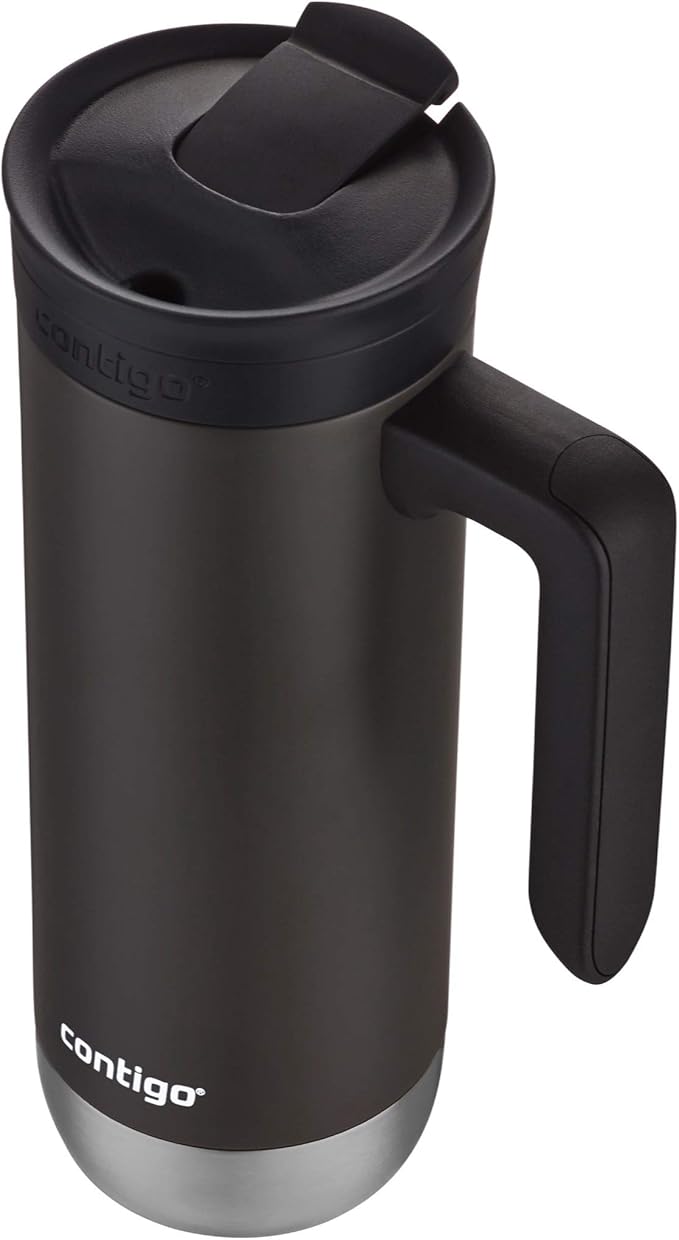 Contigo Superior 2.0 Stainless Steel Travel Mug with Handle with SNAPSEAL Lid, 20oz.