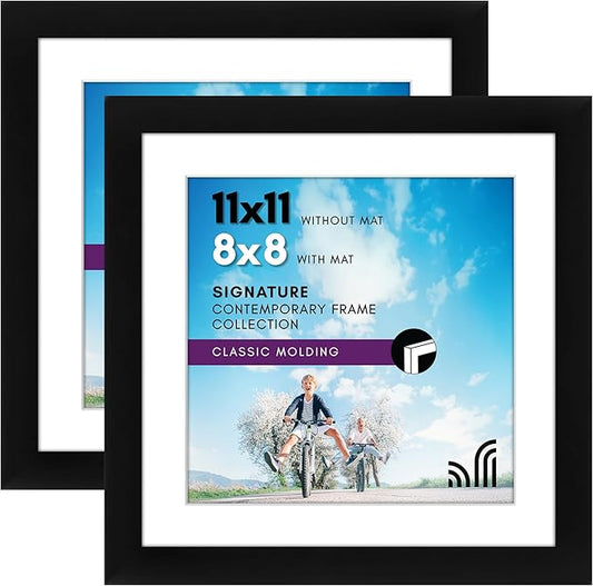 Americanflat Picture Frame, Black
