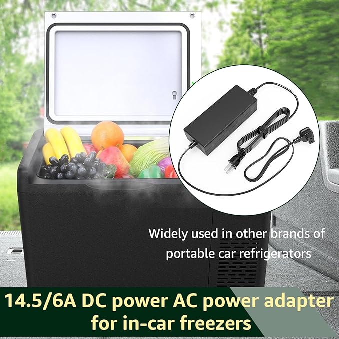 Power Cord Compatible with Alpicool, Bodega, Euhomy, BougeRV, ARB, ICECO, Setpower, JoyTutus for Most Car Refrigerators