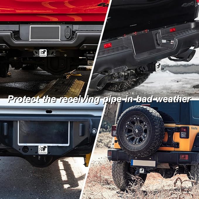 Dachshund Dog Trailer Hitch Cover I Love Dachshunds Words Cute Pet Love Heart Animal Tow Hitch Covers Tube Plug Insert Car Exterior Accessories Receiver Tube Hitch Plug