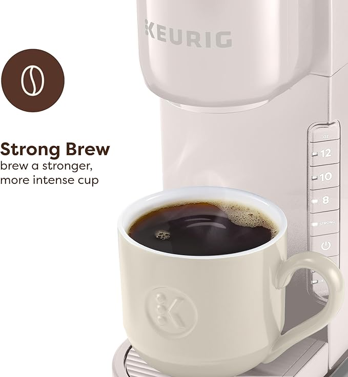 Keurig K-Express Coffee Maker, Single Serve K-Cup Pod Coffee Brewer, Warm Stone