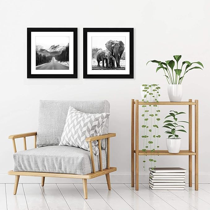 Americanflat Picture Frame, Black