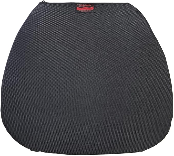 Low Profile, Light Weight Gel Seat Cushion for Car/Truck and Office Chair, Ideal for Drivers and Office Use (Airmax, L18-18x20)