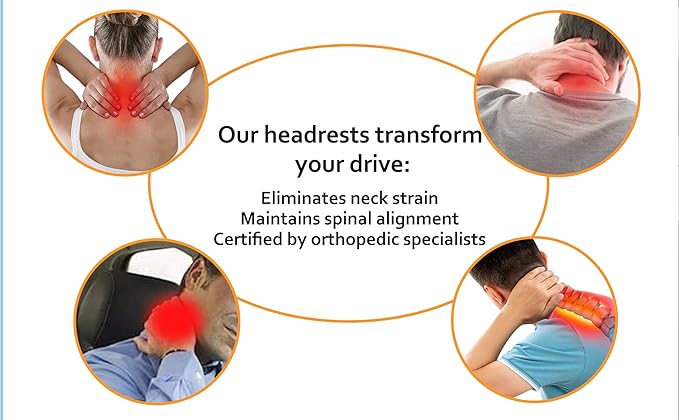 Soft car headrest for Model 3 Y S X Highland Juniper Accessories Complies with The Original OEM Factory Standards No Pressure no Odor Easy to Clean Pain Relief Car Neck Pillow 1pc Black
