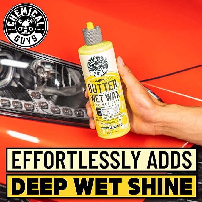 Chemical Guys HOL124 Car Cleaning Kit, 7 Items Including (6) 16 oz. Chemicals