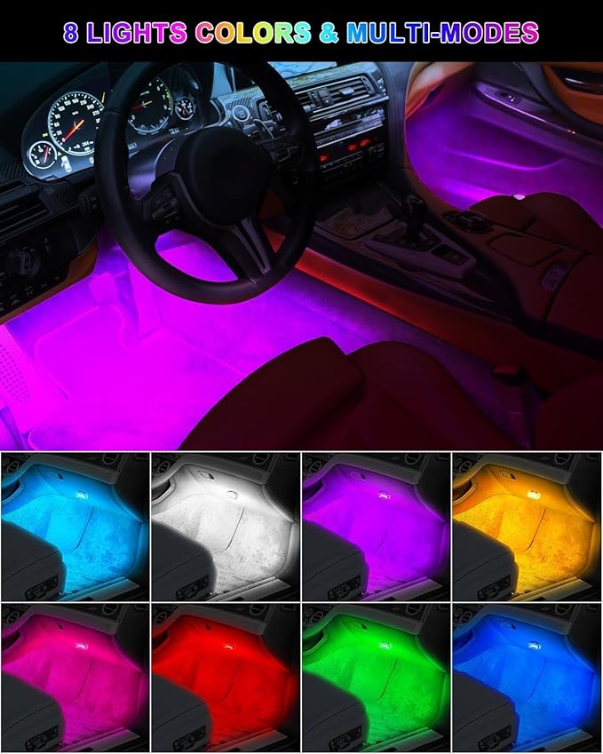 Upgraded Wireless & Rechargeable Anti-Collision LED Lights with Remote Control – Ultra-Bright,Adjustable Lighting for Motorcycle,Bicycles,Drone,e-Scooter,Cars,Safety Light for Enhanced Visibility