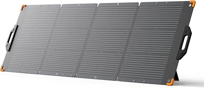 PECRON 200 Watt Solar Panel, Portable Solar Panel for Power Station, High Efficiency Panel Foldable, IP67 Waterproof Power Supply for Camping, RV, Outdoor, Off Grid System