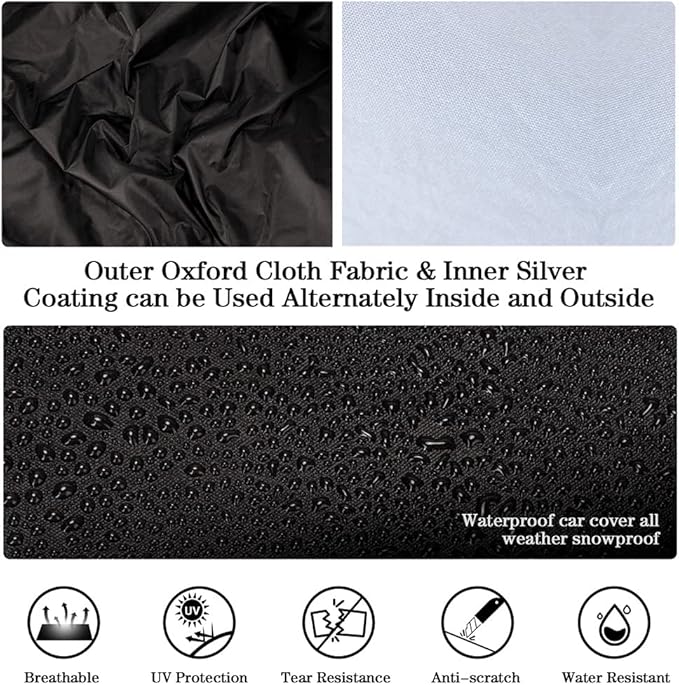 Car Cover Compatible with Mercedes-Benz SLK SLC R170 R171 R172 1996-2020 SLK 200 230 250 280 300 320 350 Car Cover Waterproof All Weather Outdoor Full Car Covers