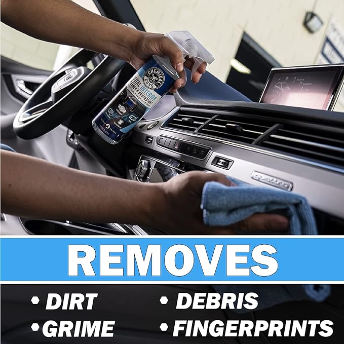 Chemical Guys SPI22016 Total Interior Cleaner and Protectant, Safe for Cars, Trucks, SUVs, Jeeps, Motorcycles, RVs & More, 16 fl oz (Pack of 2)