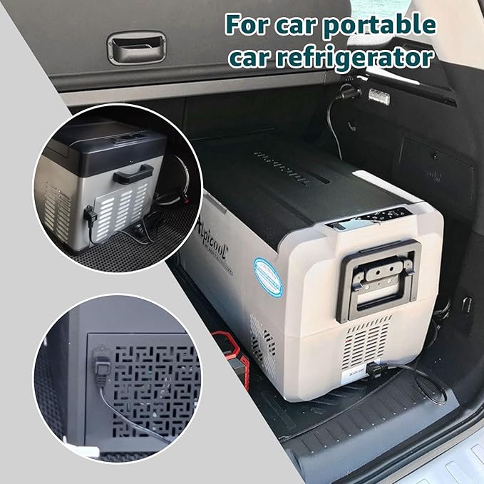 DC Power Cord Compatible with alpicool, Bodega, euhomy, bougeRV, ARB, ICECO, Setpower, JoyTutus for Most 12V/24V Car Refrigerator