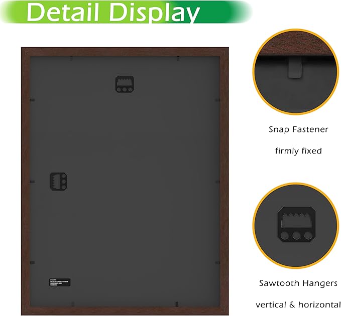 FrameWorks 2-Pack, 12x16 Matted to 8x12 Picture Frame, Mahogany – Classic Wooden Photo Frame with Tempered Glass, Modern Matte Finish for Prints, Posters, Certificates & Wall Decor – Gallery-Ready