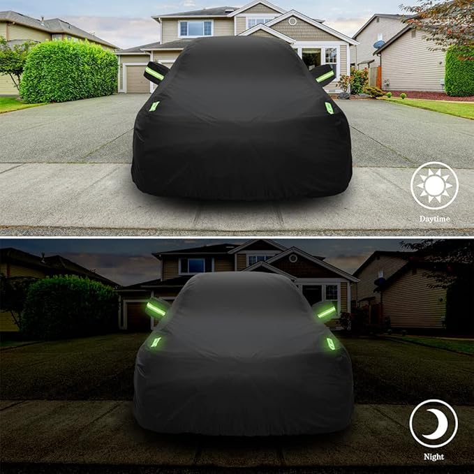 Car Cover Compatible with Mercedes-Benz C-Class 1994-2025 Sedan, Coupe, Convertible C250 C300 C350 C400 C450 C63 AMG Car Cover Waterproof All Weather Outdoor Full Car Covers