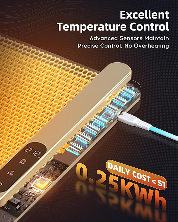 Warming Mat For Food 500W Graphene High-Tech 5s Rapid Food Warming Mat,6-Temp And 6h Timer Food Warmer,Auto Shut Off Chafing Dishes For Buffet,Roll Up Food Warmers For Parties Buffet White