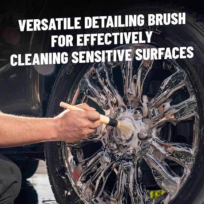 Chemical Guys Acc_S90 Boar’s Hair Detailing Brush