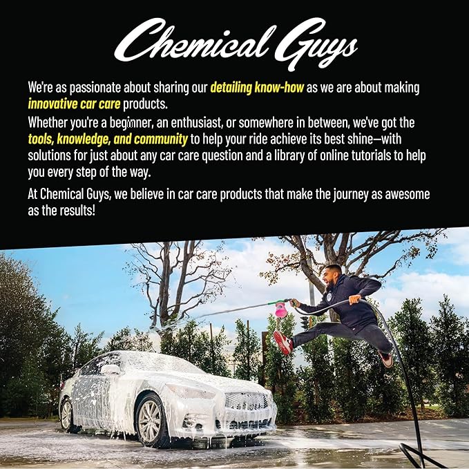 Chemical Guys Bug & Tar Wash Heavy Duty Bug, Tar, Grime, Tree Sap & Bird Dropping Remover - Safe for Paint, Glass, Chrome, Plastic & All Exterior Surfaces (64 oz) CWS_104_64