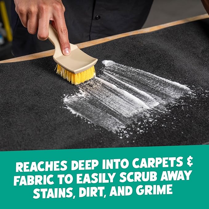 Chemical Guys ACCG25 Induro 7 Heavy Duty Nifty Interior Carpet/Upholstery Detailing Brush