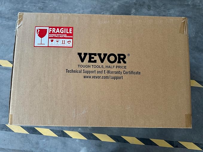 VEVOR NLS35, 12 Volt Car Refrigerator Fridge, 25Liter(26.4qt) Dual Zone Portable Freezer, -4℉-68℉ Adjustable Range, 12/24V DC and 100-240V AC Compressor Cooler for Outdoor, Camping, RV, Grey