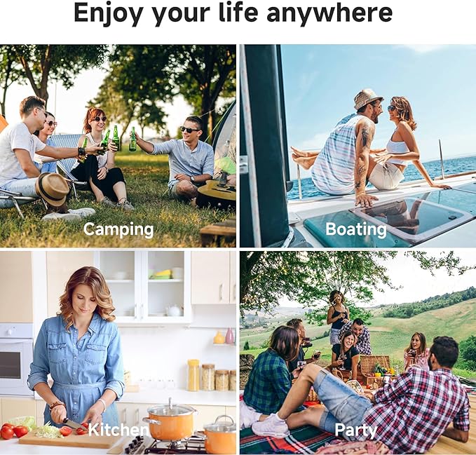BODEGACOOLER 12 Volt Car Refrigerator, Portable Freezer, Car Fridge Dual Zone WIFI APP Control, 80 Quart(75L) -4℉-68℉Car Cooler, 12/24V DC and 100-240V AC, for Camping, Travel, RV, Outdoor