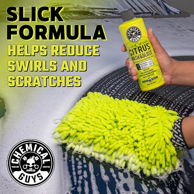 Chemical Guys HOL121 Best Car Wash Bucket Kit, (Safe for Cars, Trucks, SUVs, RVs & More) 11 Items