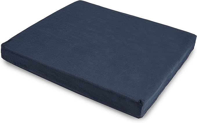 DMI Seat Cushion and Chair Cushion for Office Chairs, Wheelchairs, Scooters, Kitchen Chairs or Car Seats, FSA HSA Eligible, for Support and Height while Reducing Stress on Back, Tailbone or Sciatica