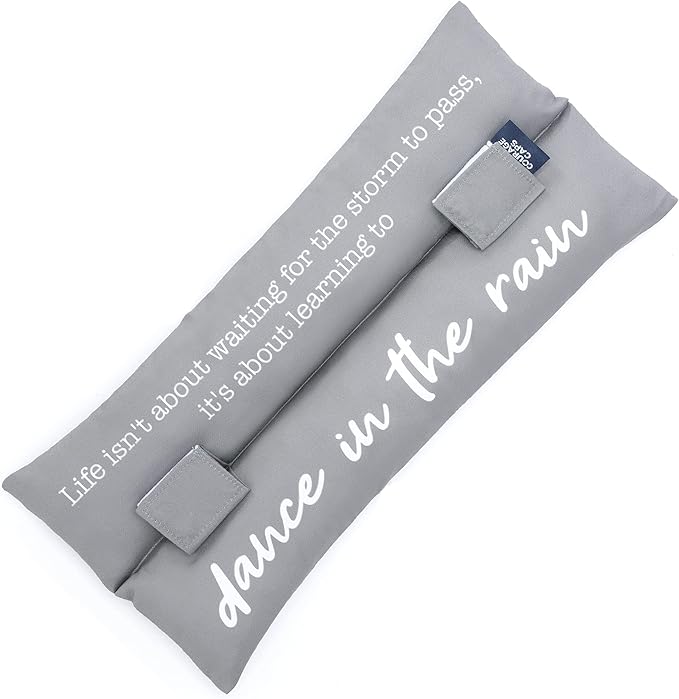 Post Surgery Seatbelt Pillow, Chemo Port Pillow, Cushion Post Surgery for Mastectomy, After Heart Surgery, Hysterectomy Pillow for Car, Breast Cancer Seatbelt Cover - Life in Gray