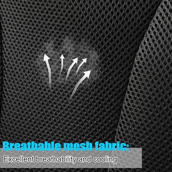 GIANT PANDA 2-Pack Front Mesh Car Seat Covers Custom Fit Toyota Tacoma 2016 2017 2018 2019 2020 2021 2022 2023 2024 2025 Double & Crew Cab SR, SR5, Limited, TRD Pro, TRD Sport, TRD Off-Road(Grey/Gray)