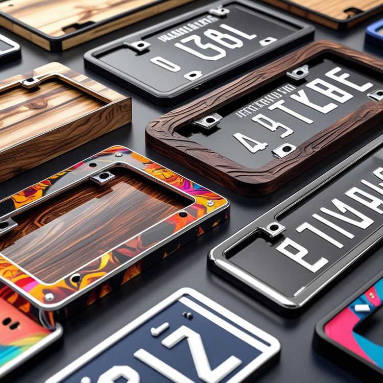 Personalized License Frames