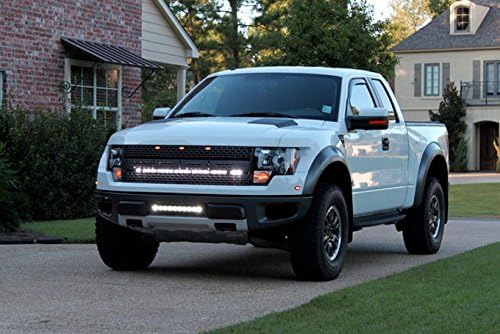 AngelMa Bright Series 22" Inch 100w Straight LED Bar Spot Light Bar 12000 Lumens Off Road for Pickup Cab ATV SUV UTV Truck Bus 4X4WD UTE Van Lamp + Switch Wiring Harness