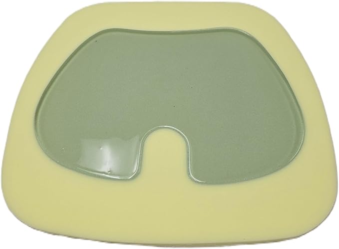 New Low Profile, Light Weight Gel Seat Cushion for Car/Truck and Office Chair, Ideal for Drivers and Office Use (Standard, L20-20x20)