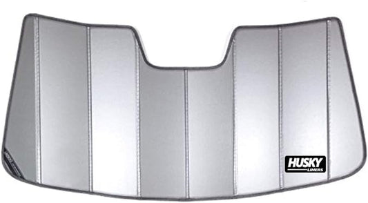 Husky Liners — Custom Fit Sunshade | Fits 2015-2024 Ford F-150 (Includes 22-23 Lightning SuperCrew) 2017-2024 F-250, F-350, Silver | 97007