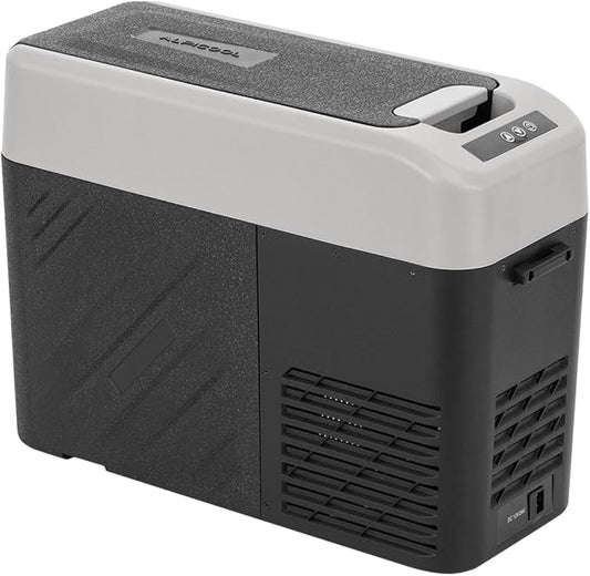 Alpicool KCF15 Portable Freezer,12 Volt Car Refrigerator, 15.4 Quart (14.6 Liter) Fast Cooling 12V Car Fridge -4℉~68℉, Car Cooler, 12/24V DC