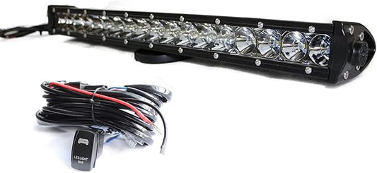 AngelMa 37'' inch LED Light bar 180 Watt LED Work Light Spot Flood Combo Offroad Boat UTE ATV UTV 4x4 for Truck 4WD Trucks Tractor SUV Vehicle Fog Driving Lamp