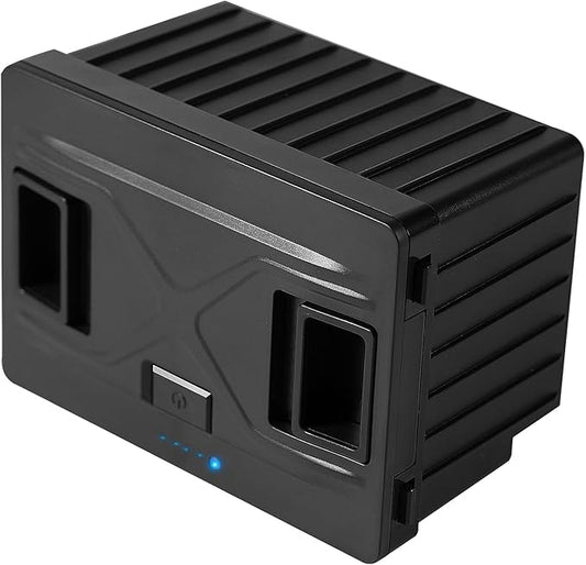 ELECAENTA UD45 12V Dual Zone Portable Car Refrigerator Detachable Battery - 173Wh (Black)