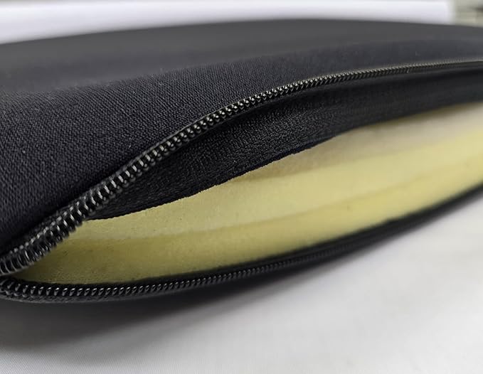 New Low Profile, Light Weight Gel Seat Cushion for Car/Truck and Office Chair, Ideal for Drivers and Office Use (Standard, L20-20x20)