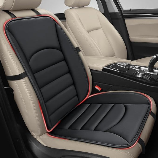 Car Seat Cushion Chair Cushions Set with Back Support,1.2in Memory Foam Pressure Relief Non-Slip Design Truck Seat Cushion for Driving, Ergonomic Chair Seat Pad for Office Gaming Wheelchair
