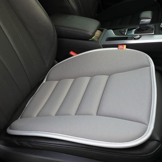 Car Seat Cushion Pad for Driving Seat Cushions for Office Chairs/Truck Memory Foam Seat Cushion Comfortable and Durable, Gray