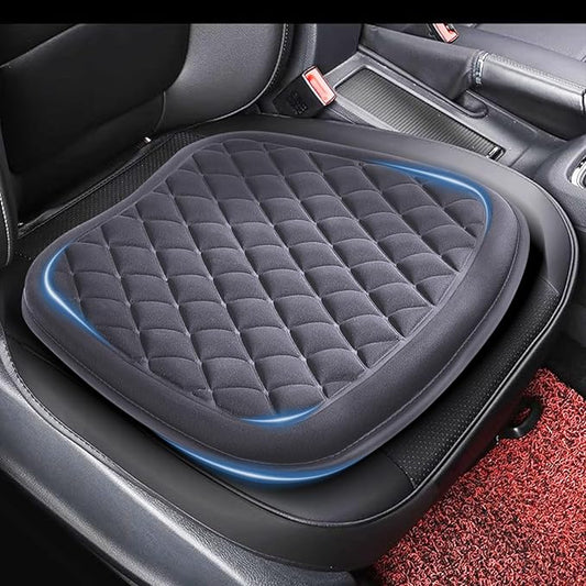 Big Ant Car Seat Cushion Memory Foam Car Seat Cushion Pad Soft Car Seat Cover for Most Car, Driver Seat,Truck Seat and Office Chair-Gray