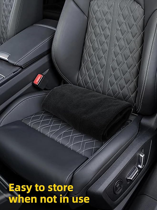 ZIMABLUE Terry Cloth seat Cover Universal Waterproof Car Sport Towel Seat Cushion Non-Slip Sweat-Absorbent Towel Cloth Suitable for All Seasons Waterproof Beach Seat Cover Washable